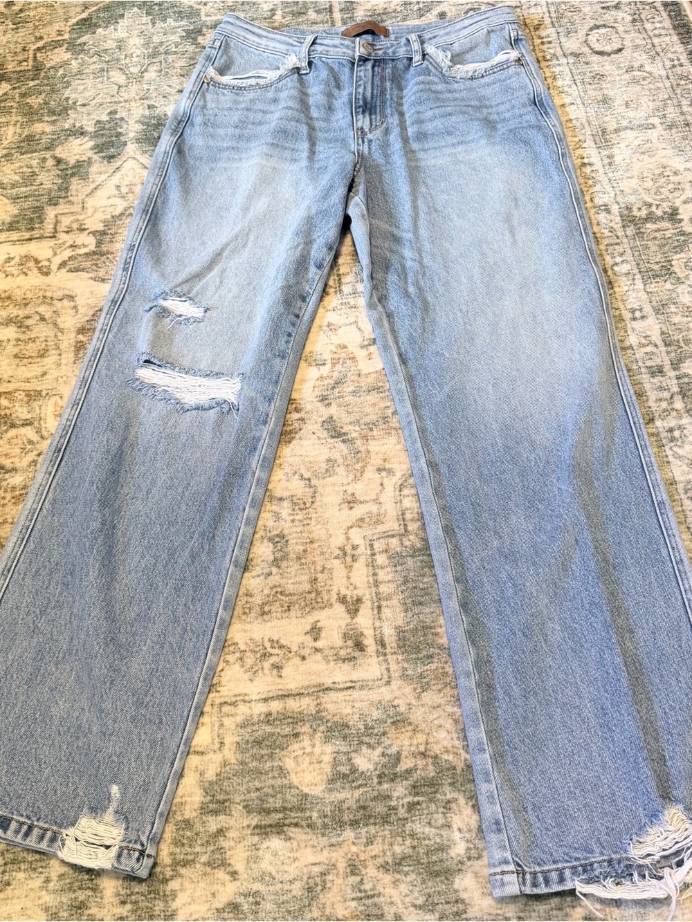 Judy blue Light Blue Distressed Jeans 13x31